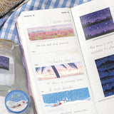 BGM Washi Tape - Dreamy Scenery - Flower Garden