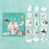BGM Flake Stickers - Star Reading - Leo, Virgo, and Libra
