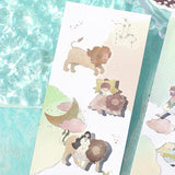 BGM Flake Stickers - Star Reading - Leo, Virgo, and Libra