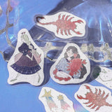 BGM Flake Stickers - Star Reading - Scorpio, Sagittarius, and Capricorn