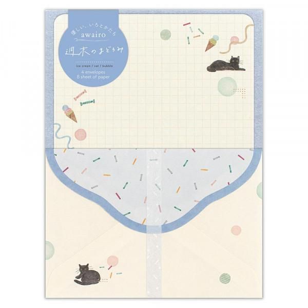 NB Awairo Letter Set - A Pale Blue Slumber
