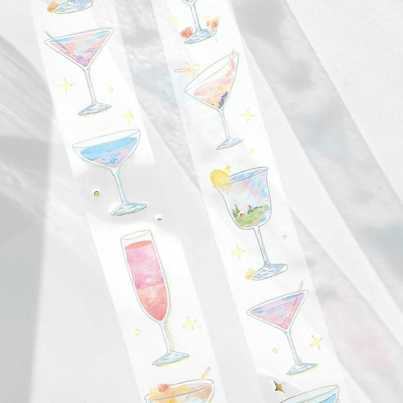 BGM Washi Tape - Classic Life - Sky Cocktail