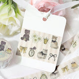 BGM Washi Tape - Fairy Tale Party - Milk Tea