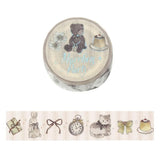 BGM Washi Tape - Fairy Tale Party - Milk Tea