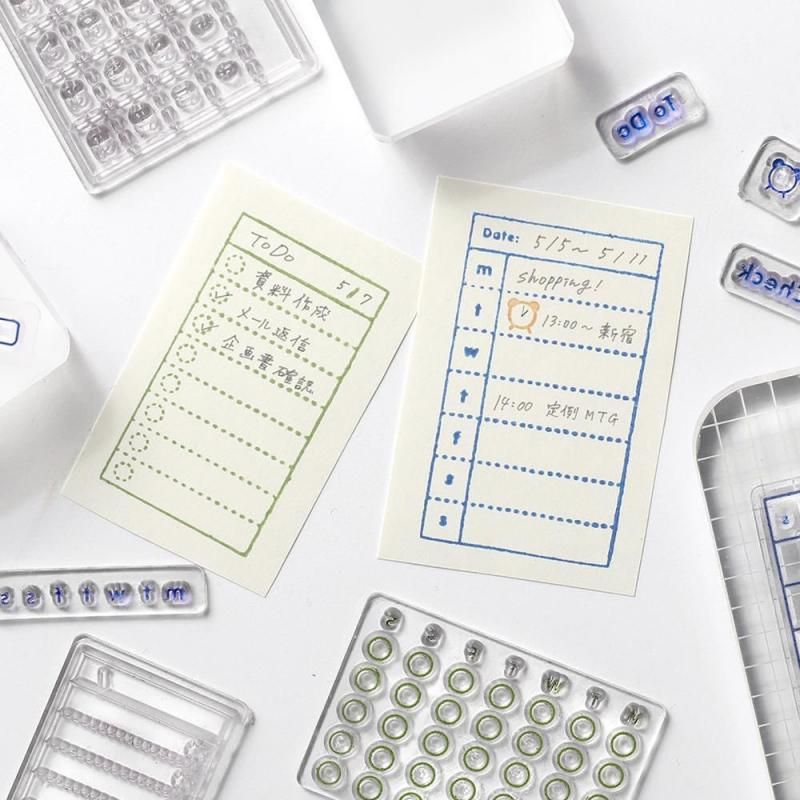 BGM Clear Stamp - Record Sheet