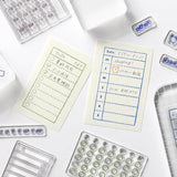 BGM Clear Stamp - Record Sheet