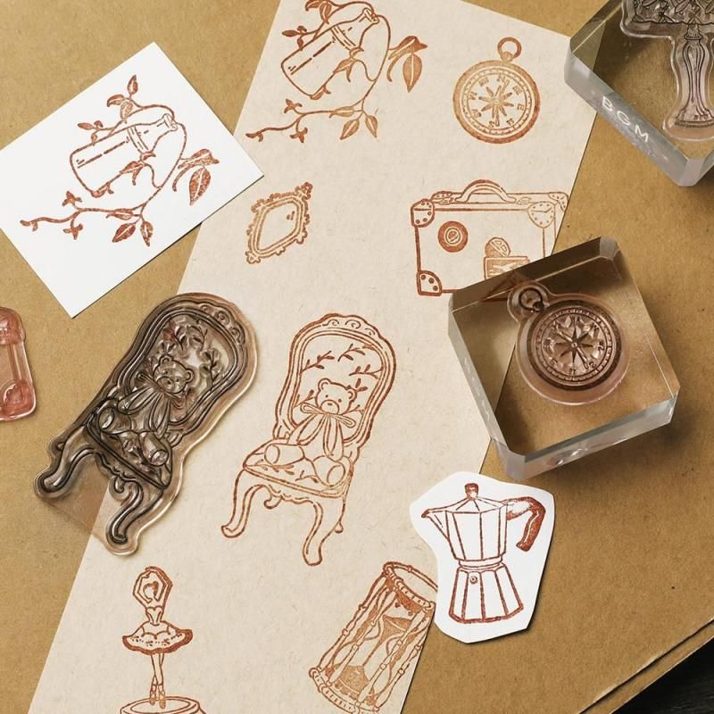 BGM Clear Stamp - Retro Goods