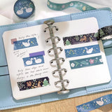 BGM Washi Tape - Nordic Forest - Swan Lake