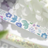 BGM Washi Tape - Nordic Forest - Birds Singing