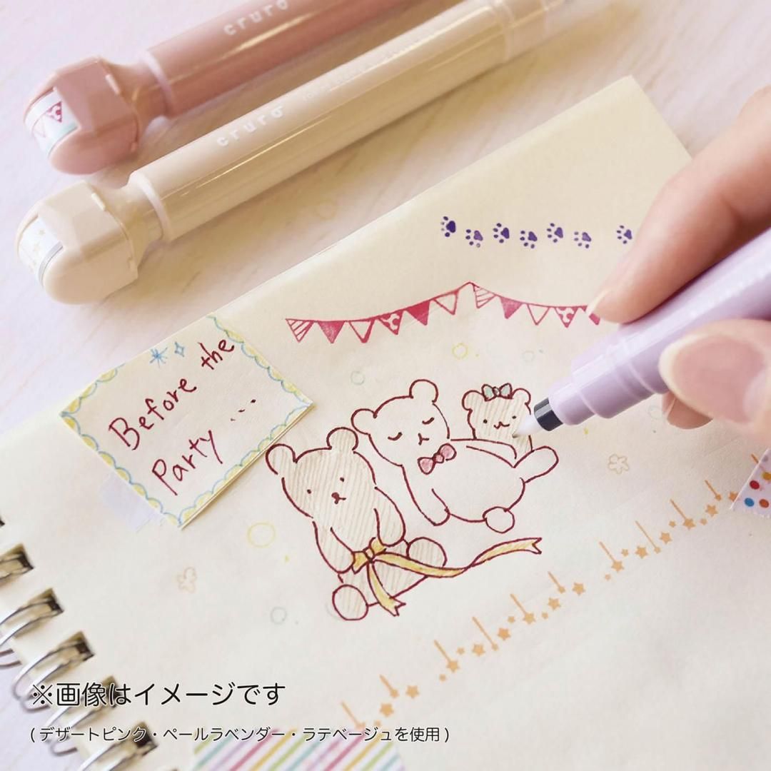 Kutsuwa Cruro Roller Stamp Pen