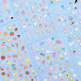 BGM Icing Sticker Sheet - Colorful Fruits