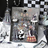 BGM Planner Sticker Flakes - Maiden's Amusement Park - Shadow