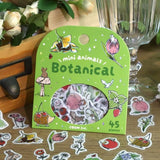 BGM Planner Sticker Flakes - Mini Mini Animals - Botanical