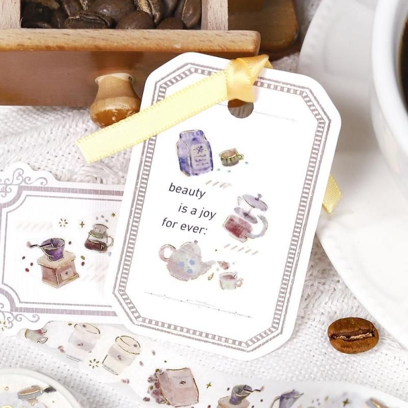 BGM Washi Tape - Life - Enjoy Cafe