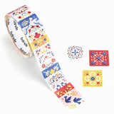 Bande Washi Tape Sticker Rolls - Tile - Fairy Tale