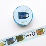 Hyogensha Cozyca Midori Asano Foil-Stamped Washi Tape - My Favorite Mugs