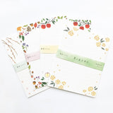 Hyogensha Cozyca Seasonal News Letter Set - Apples