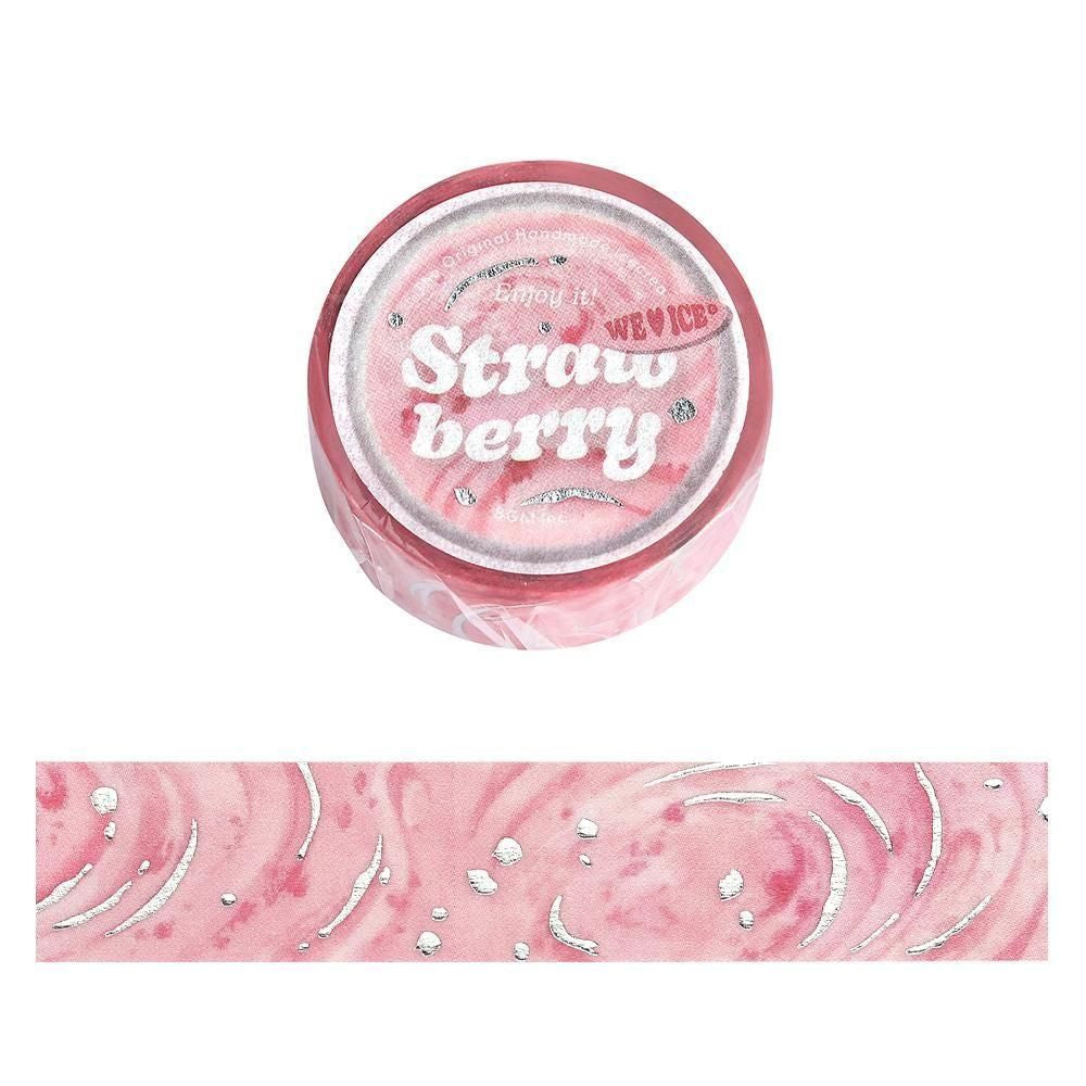 BGM Washi Tape - Ice Cream - Strawberry