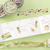 BGM Washi Tape - Ice Cream - Matcha Marble