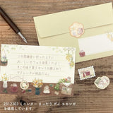 NB Mattari Animals Day Flake Stickers - Flying Squirrel