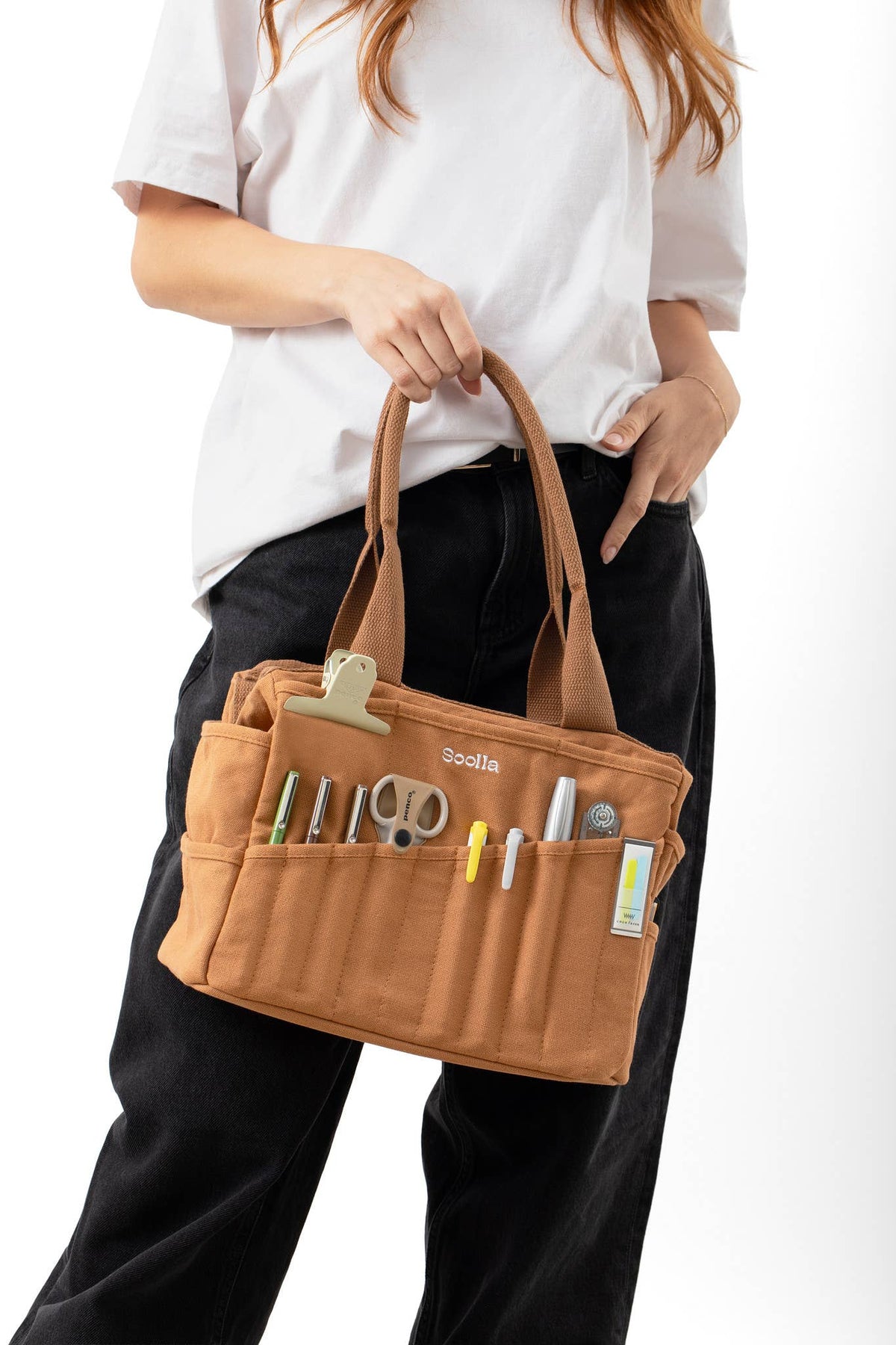 Soolla Studio Artist Bag: Graphite, Pottery Tool Bag