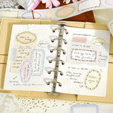 BGM Roll Stickers - Writable Stickers - Flower Frames