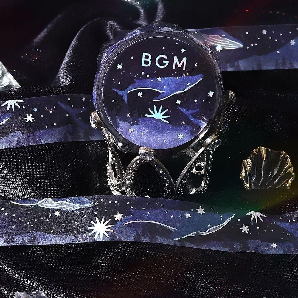BGM Washi Tape - Life - Whale in a Sea of Stars