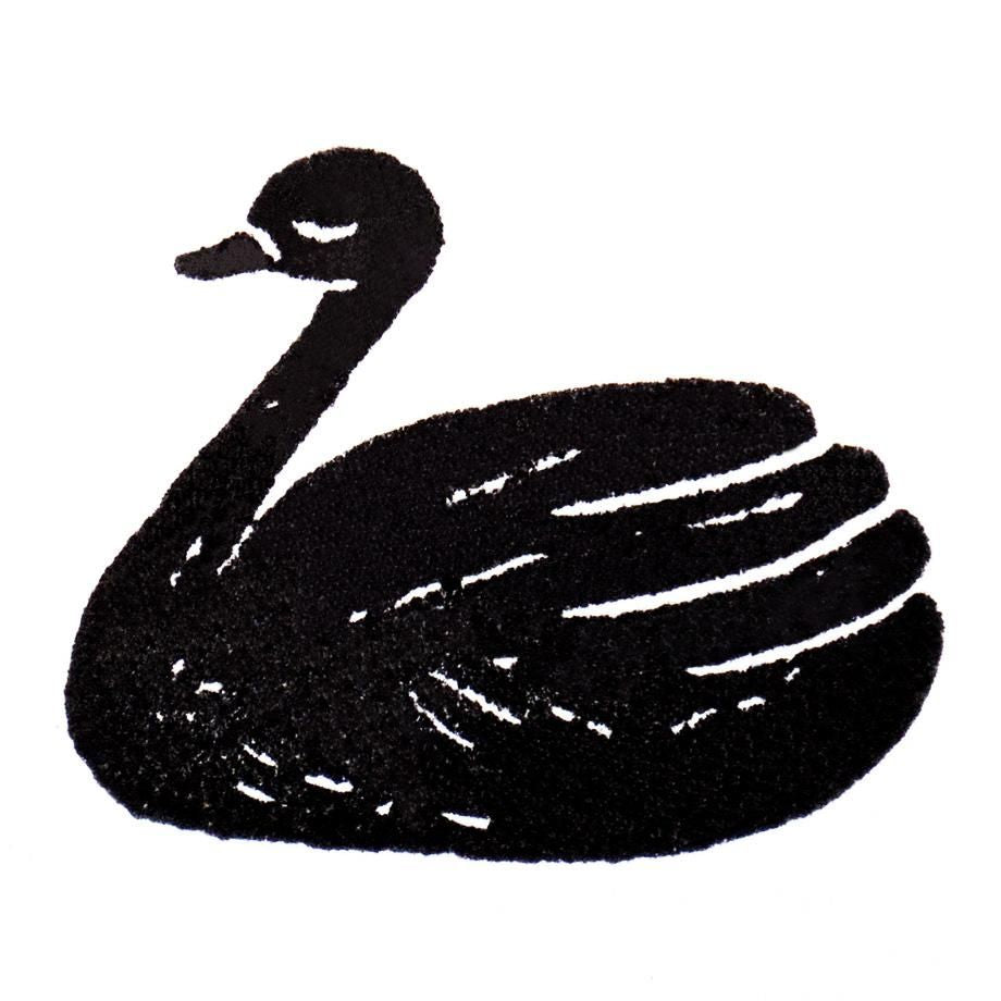 Hyogensha Cozyca Nishi Shuku Stamp - Swan