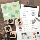 Hyogensha Cozyca Nishi Shuku Stamp - Swan