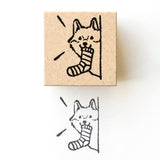 Hyogensha Cozyca Midori Asano Stamp - Mischievous Puppy