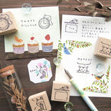Hyogensha Cozyca Midori Asano Stamp - Mischievous Puppy