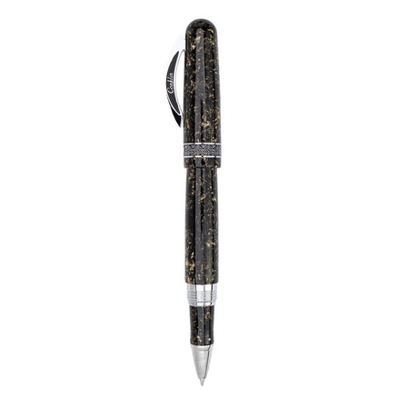 Conklin 1898 Solaris Rollerball Pen - Black w/ Chrome Trim