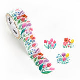Bande Washi Tape Sticker Roll - kalo - Tulip Fields