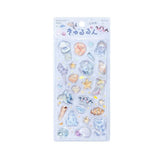 BGM Kyururun Sticker Sheet - Sea Creatures