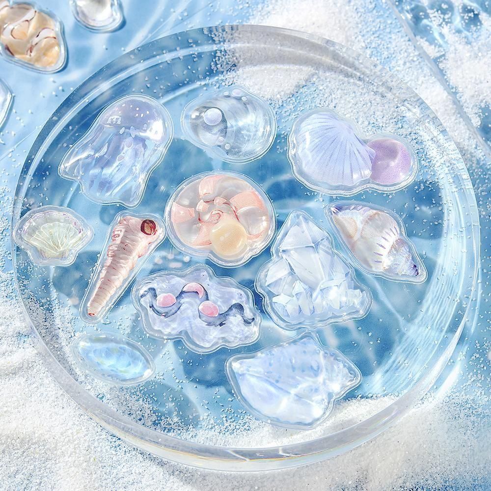 BGM Kyururun Sticker Sheet - Sea Creatures