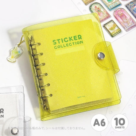 BGM Notebook Style Sticker Book - A6
