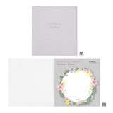 Midori Sticky Notes - Die-Cut Wreath