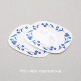 Midori Sticky Notes - Transparent - Blue Flowers