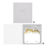 Midori Sticky Notes - Die Cut - Foil Stamped Birds