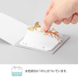 Midori Sticky Notes - Die Cut - Foil Stamped Birds