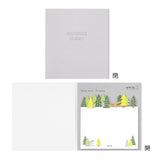 Midori Sticky Notes - Die-Cut Forest