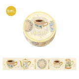 BGM Washi Tape - Life - Afternoon Tea Set