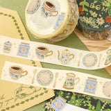 BGM Washi Tape - Life - Afternoon Tea Set