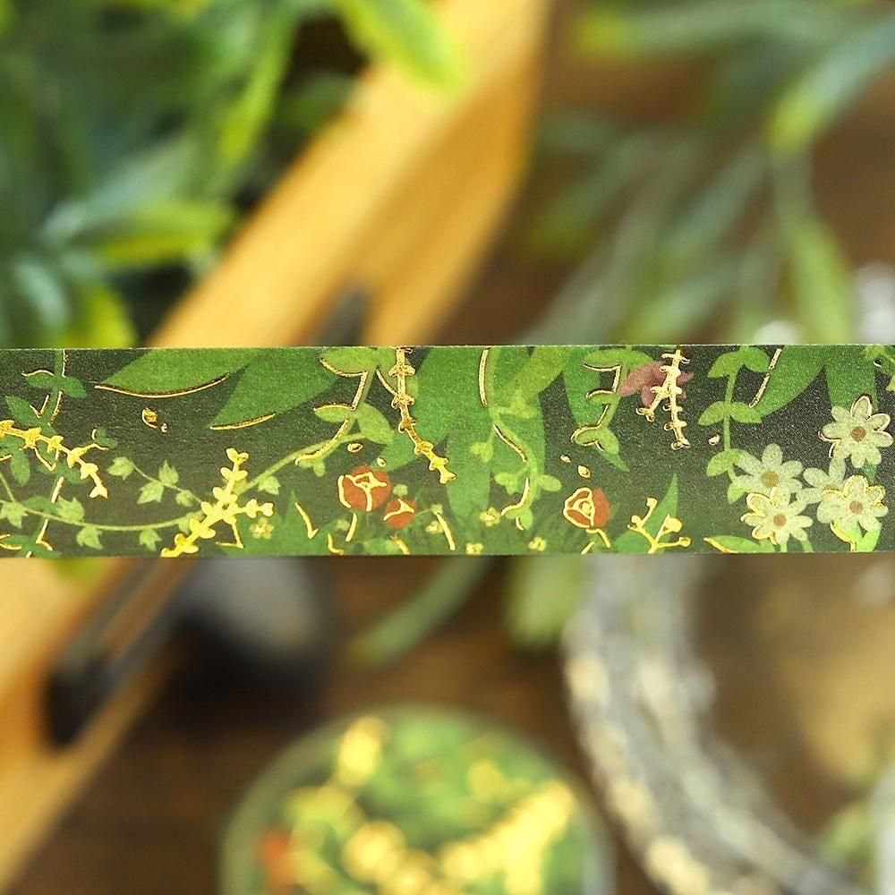 BGM Washi Tape - Life - Green Path