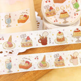 BGM Washi Tape - Life - Cafe Time