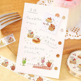 BGM Washi Tape - Life - Cafe Time