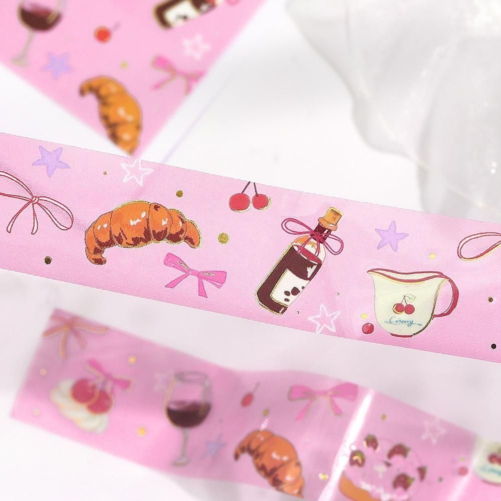 BGM Washi Tape - Clear Tape - Sweet Time