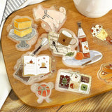 BGM Clear Flake Stickers - Dolce Vita - Sweet Recipes