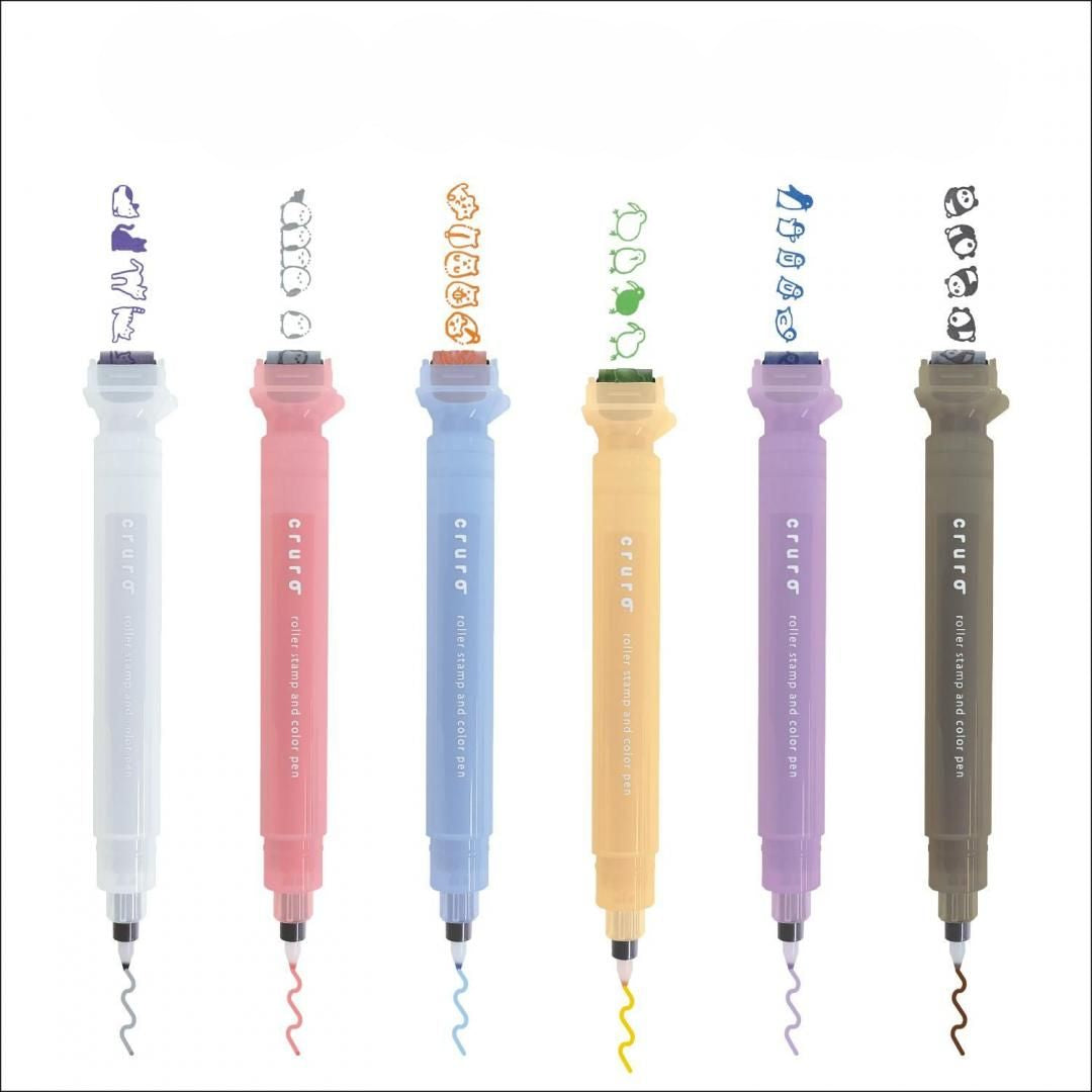 Kutsuwa Cruro Roller Stamp Pen - Vol. 2