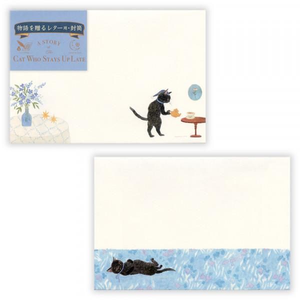 NB Envelopes - Ressa - The Cat Who Stays Up Late